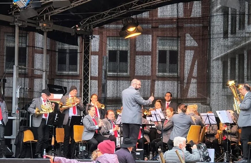 Orchester musizierte am Kerwe-Sonntag