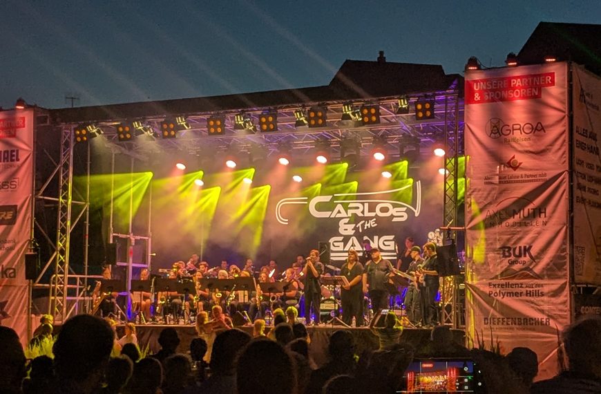 Carlos & The Gang begeistert beim Eppinger Festivalsommer